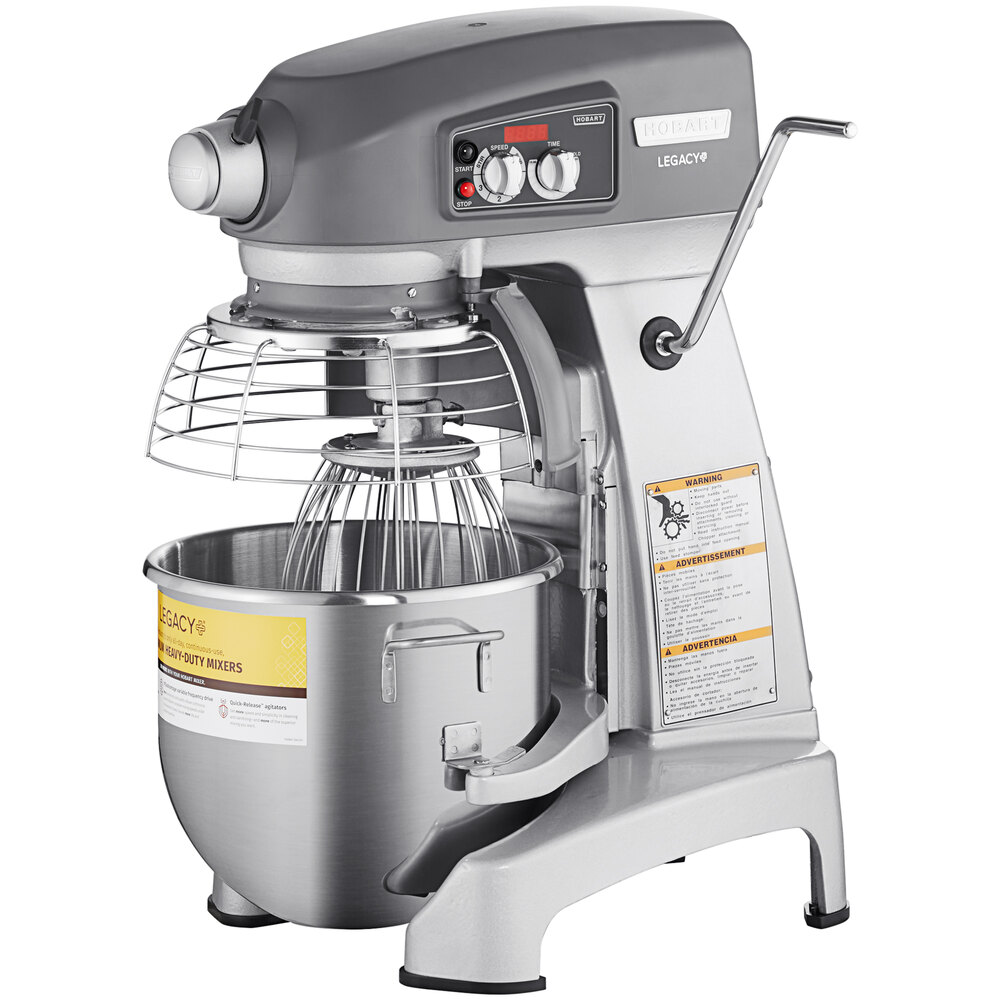 Hobart Legacy HL200 20-Qt Planetary Mixer w/ 3 Attachments — manufacturer product photo