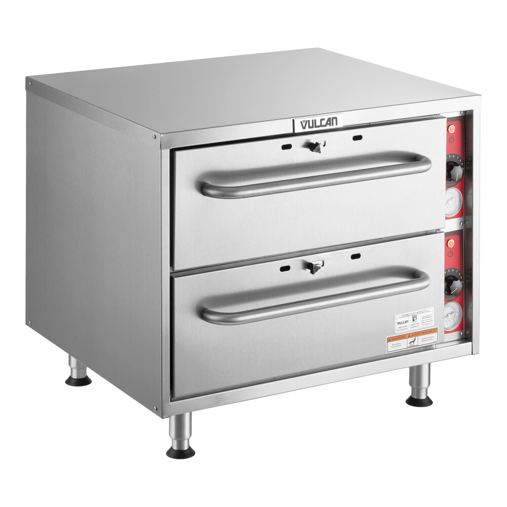 Vulcan VW2S Double Drawer Countertop Food Warmer — manufacturer product photo